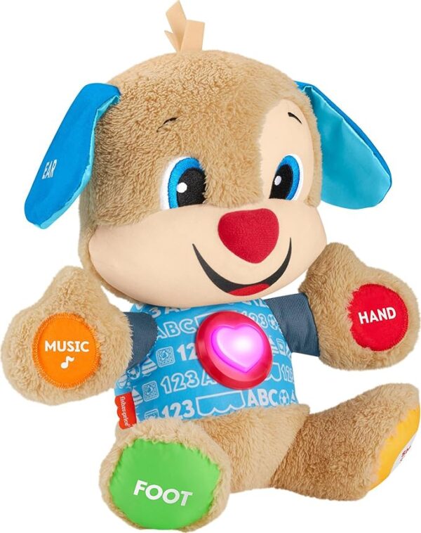 Fisher-Price Laugh & Learn Baby Learning Toy, Smart Stages Puppy
