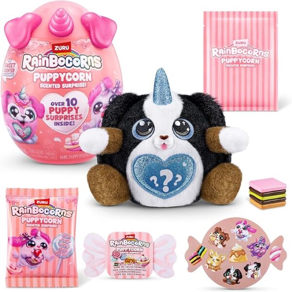 Rainbocorns Puppycorn Shepherd Scent Surprise - Surprise Unboxing Soft Toy